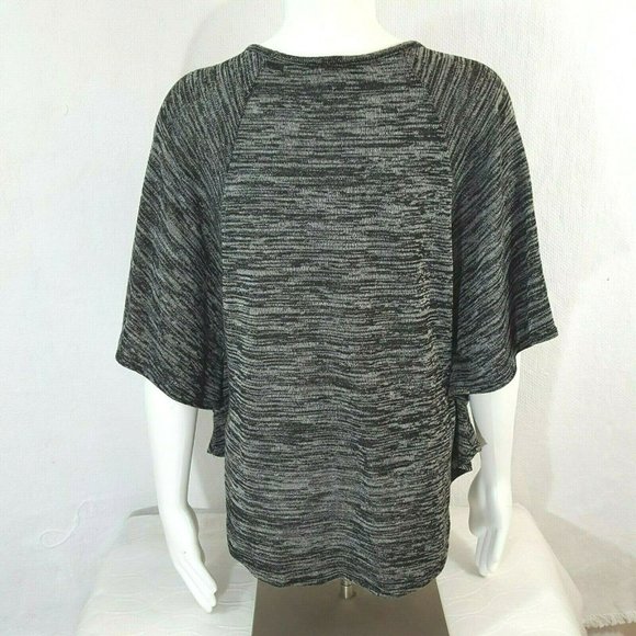 BCX Dolman Sweater Size L Large in Heather Gray - Picture 3 of 5